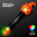 LED Witchy Pumpkin Wand w/Sound & Lights - Blank